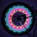 VYVERN Very Cool 2 Side 32 LED 32 Mode Night Waterproof Wheel Signal Lamp Reflective Rim Rainbow Tire Bikes Bicycle Fixed Spoke Warn Light - B07FKS1XQH