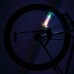 VYVERN Very Cool 2 Side 32 LED 32 Mode Night Waterproof Wheel Signal Lamp Reflective Rim Rainbow Tire Bikes Bicycle Fixed Spoke Warn Light - B07FKS1XQH