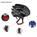 LEADTRY HM-1 Bicycle Helmet Ultralight Integrally Molded EPS Safety Helmet Specialized for Road/Mountain Terrain Bicycle with Comfortable Removable Washable Antibacterial Pads - B01DNU0VN4