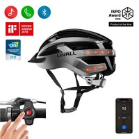 LIVALL MT1 Smart Bike Helmet Cycling Mountain Bluetooth Helmet Bluetooth Speakers Wireless Turn Signals Tail Lights Walkie-Talkie SOS Alert Up To 12hrs Working time Certified and Lightweight - B07D2HKV9C
