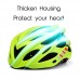 Pidien Bike Helmet Ultra Lightweight Adult Cycling Helmet with Adjustable Visor CPSC Certified Black/Green Cycle Helmet with Tail Light for Specialized Men Women Safety Protection - B078YNM1ND